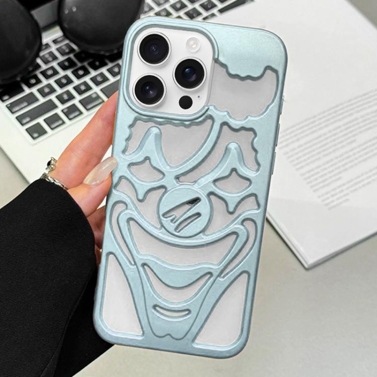 噴油鏤空小丑散熱 TPU 手機殼，適用於 iPhone 17 Pro Max，適用於 iPhone 17 Pro，適用於 iPhone 17，適用於 iPhone 16 Pro Max，適用於 iPhone 16 Pro，適用於 iPhone 16