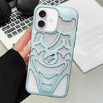 噴油鏤空小丑散熱 TPU 手機殼，適用於 iPhone 17 Pro Max，適用於 iPhone 17 Pro，適用於 iPhone 17，適用於 iPhone 16 Pro Max，適用於 iPhone 16 Pro，適用於 iPhone 16