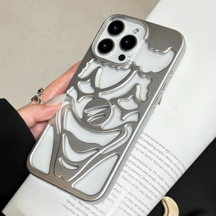 噴油鏤空小丑散熱 TPU 手機殼，適用於 iPhone 15 Pro Max，適用於 iPhone 15 Pro，適用於 iPhone 15，適用於 iPhone 14，適用於 iPhone 14 Pro，適用於 iPhone 14 Pro Max