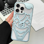 噴油鏤空小丑散熱 TPU 手機殼，適用於 iPhone 15 Pro Max，適用於 iPhone 15 Pro，適用於 iPhone 15，適用於 iPhone 14，適用於 iPhone 14 Pro，適用於 iPhone 14 Pro Max