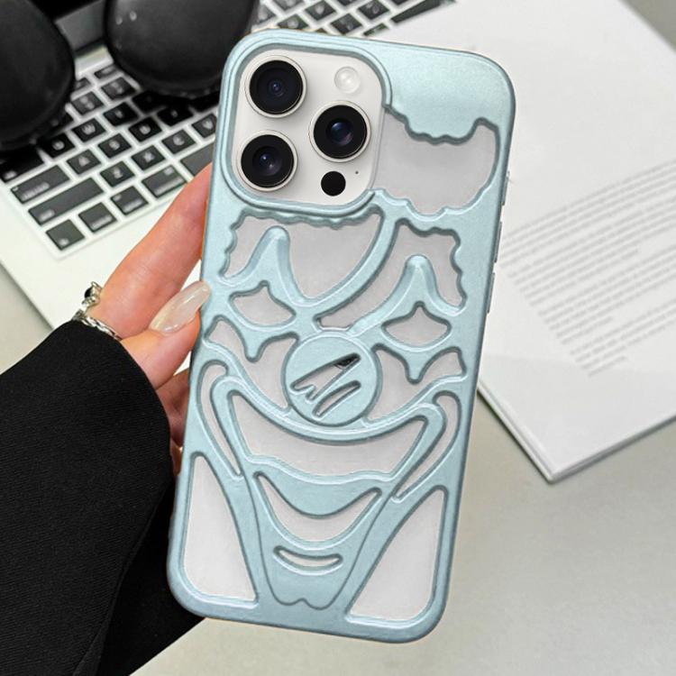 噴油鏤空小丑散熱 TPU 手機殼，適用於 iPhone 15 Pro Max，適用於 iPhone 15 Pro，適用於 iPhone 15，適用於 iPhone 14，適用於 iPhone 14 Pro，適用於 iPhone 14 Pro Max