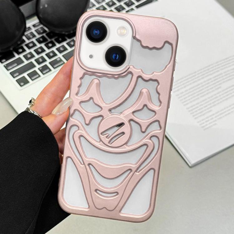 噴油鏤空小丑散熱 TPU 手機殼，適用於 iPhone 15 Pro Max，適用於 iPhone 15 Pro，適用於 iPhone 15，適用於 iPhone 14，適用於 iPhone 14 Pro，適用於 iPhone 14 Pro Max