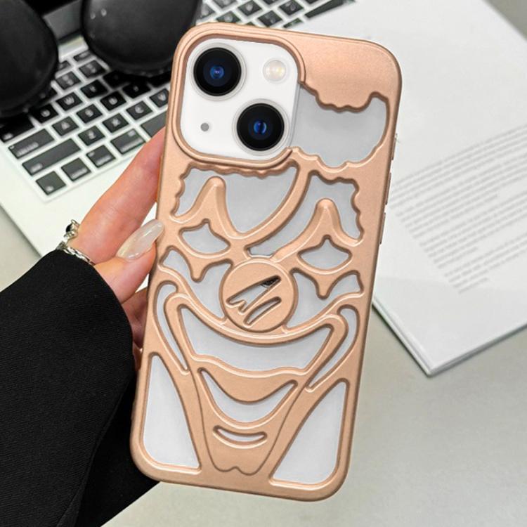 噴油鏤空小丑散熱 TPU 手機殼，適用於 iPhone 15 Pro Max，適用於 iPhone 15 Pro，適用於 iPhone 15，適用於 iPhone 14，適用於 iPhone 14 Pro，適用於 iPhone 14 Pro Max