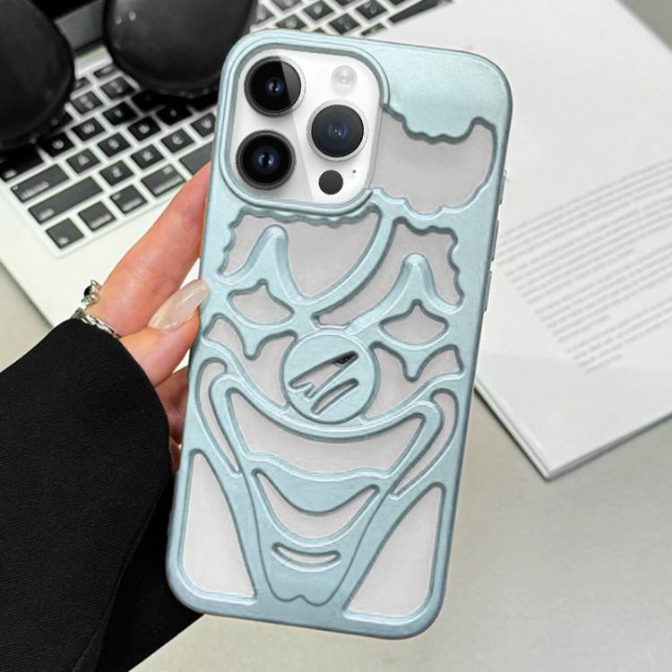 噴油鏤空小丑散熱 TPU 手機殼，適用於 iPhone 15 Pro Max，適用於 iPhone 15 Pro，適用於 iPhone 15，適用於 iPhone 14，適用於 iPhone 14 Pro，適用於 iPhone 14 Pro Max