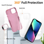 旅行者鏡頭框架手機殼，適用於 iPhone 15、iPhone 14 Pro、iPhone 14 Pro Max、iPhone 13 Pro Max / 12 Pro Max、iPhone 13 Pro、iPhone 12 / 12 Pro、iPhone 11