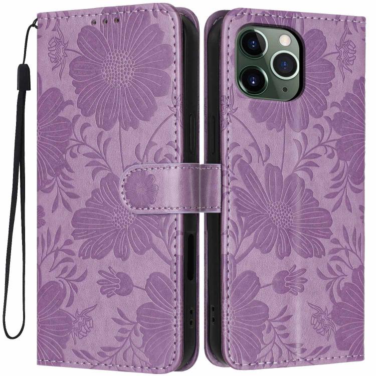 向日葵壓紋素皮手機殼附小黑繩，適用於 iPhone 14 Pro Max、iPhone 13 Pro Max、iPhone 13 Pro、iPhone 13、iPhone 12 / 12 Pro、iPhone 12 Pro Max、iPhone 11 Pro Max、iPhone 11