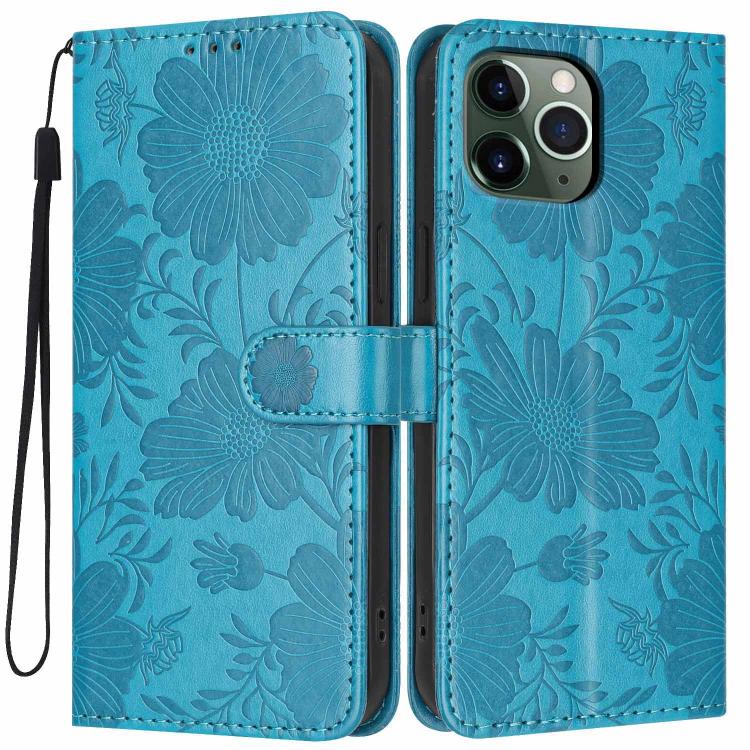 向日葵壓紋素皮手機殼附小黑繩，適用於 iPhone 14 Pro Max、iPhone 13 Pro Max、iPhone 13 Pro、iPhone 13、iPhone 12 / 12 Pro、iPhone 12 Pro Max、iPhone 11 Pro Max、iPhone 11