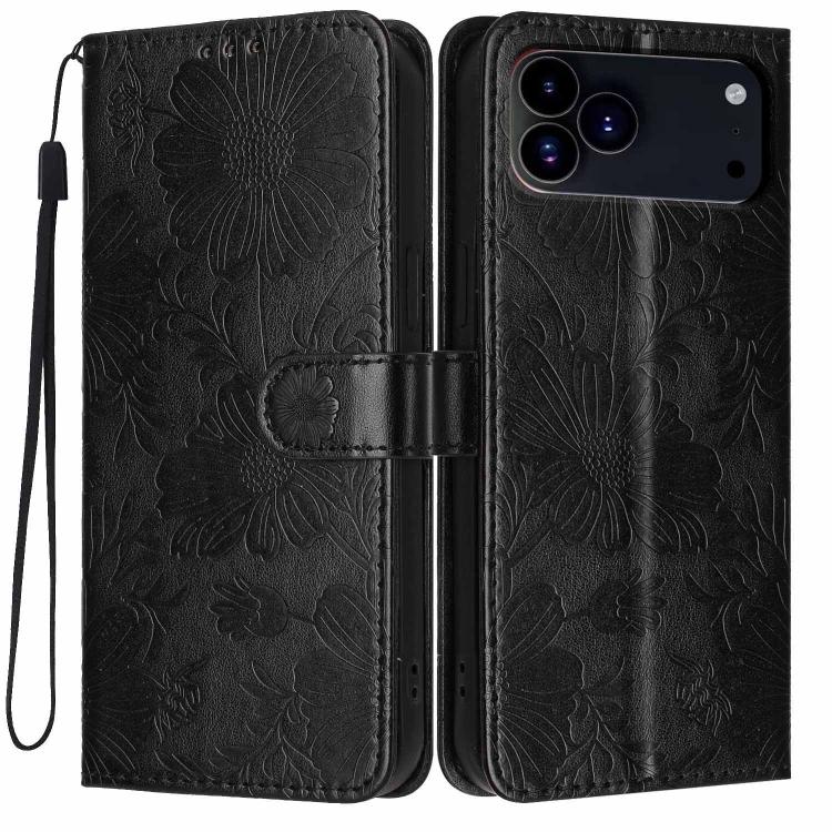 向日葵壓紋素食皮革手機殼附小黑繩，適用於 iPhone 16e / 17e，適用於 iPhone 17 Pro Max，適用於 iPhone 17 Pro，適用於 iPhone 17，適用於 iPhone Air，適用於 iPhone 16 Pro Max，適用於 iPhone 16 Pro，適用於 iPhone 16 Plus
