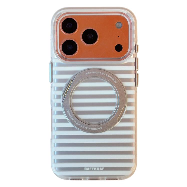 BAFFKKAF 磨砂條紋 360 度支架氣囊雙面 IMD 磁吸手機殼，適用於 iPhone 17 Pro Max，適用於 iPhone 17 Pro，適用於 iPhone 17，適用於 iPhone 16 Pro Max，適用於 iPhone 16 Pro，適用於 iPhone 16，適用於 iPhone 15 Pro Max，適用於 iPhone 15 Pro，適用於 iPhone 15