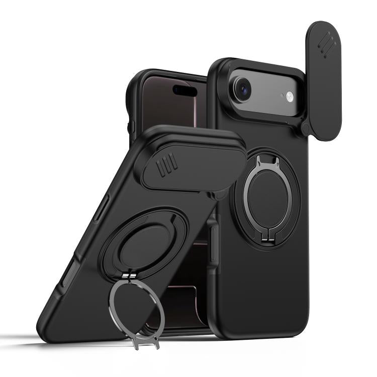相機滑動遮罩磁吸旋轉支架手機殼，適用於 iPhone 17 Pro Max，iPhone 17 Pro，iPhone 17，iPhone Air，iPhone 16 Pro Max，iPhone 16 Pro