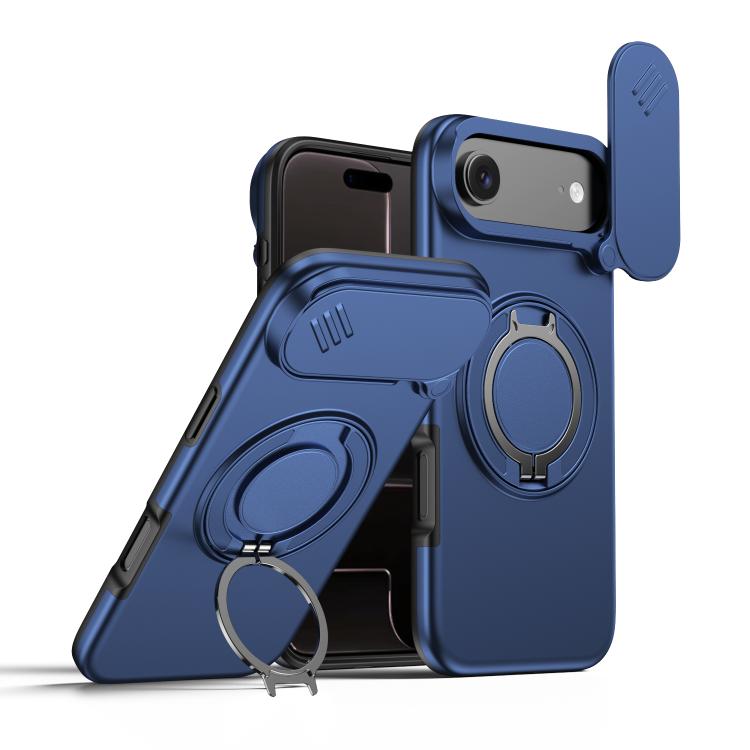 相機滑動遮罩磁吸旋轉支架手機殼，適用於 iPhone 17 Pro Max，iPhone 17 Pro，iPhone 17，iPhone Air，iPhone 16 Pro Max，iPhone 16 Pro