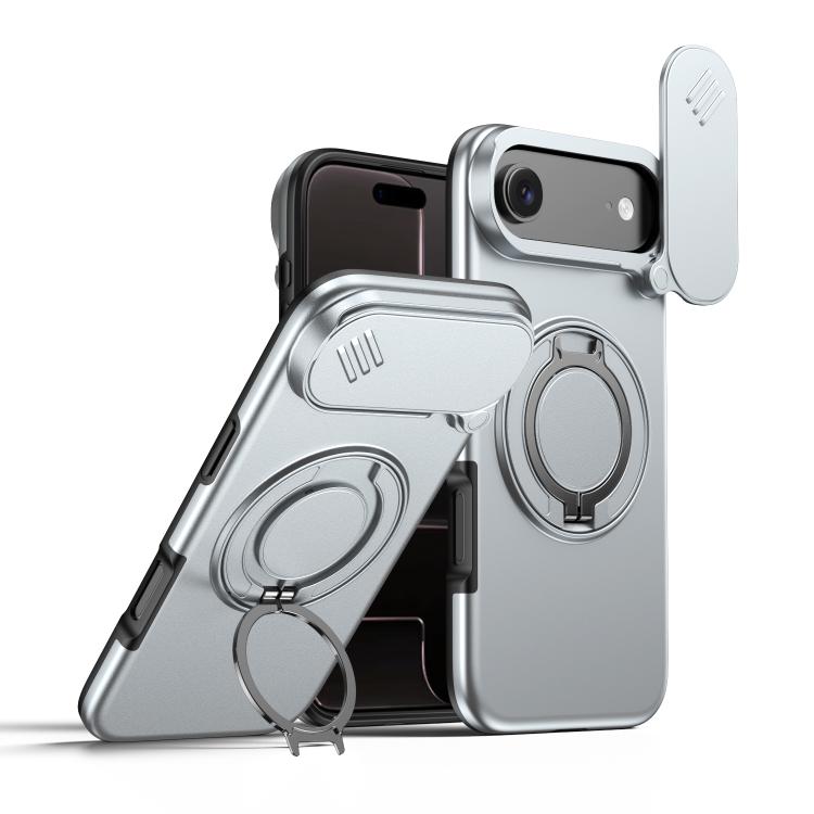 相機滑動遮罩磁吸旋轉支架手機殼，適用於 iPhone 17 Pro Max，iPhone 17 Pro，iPhone 17，iPhone Air，iPhone 16 Pro Max，iPhone 16 Pro