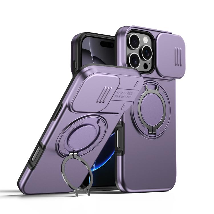 相機滑動遮罩磁吸旋轉支架手機殼，適用於 iPhone 17 Pro Max，iPhone 17 Pro，iPhone 17，iPhone Air，iPhone 16 Pro Max，iPhone 16 Pro
