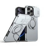 相機滑動遮罩磁吸旋轉支架手機殼，適用於 iPhone 17 Pro Max，iPhone 17 Pro，iPhone 17，iPhone Air，iPhone 16 Pro Max，iPhone 16 Pro