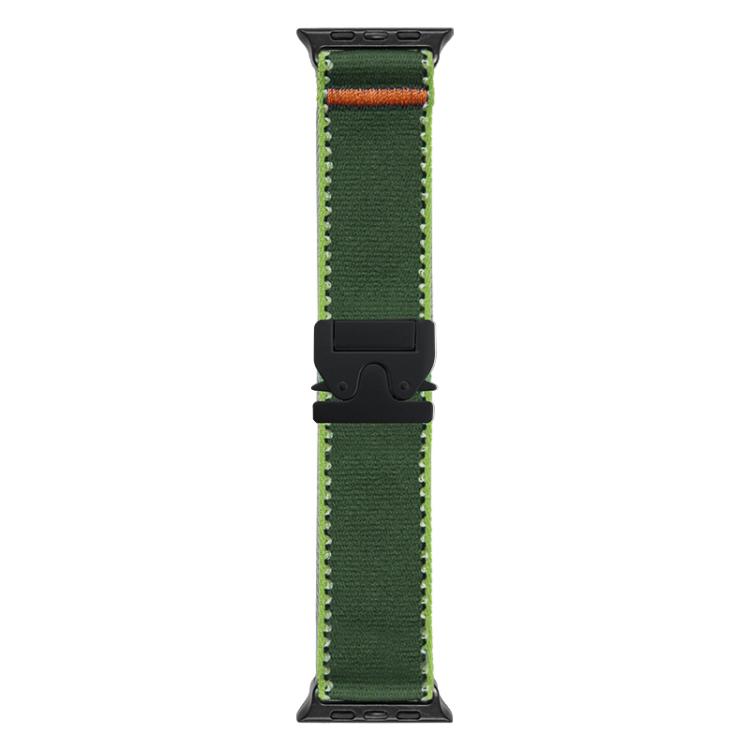 xDfind 尼龍野徑降落傘扣錶帶，適用於 Apple Watch 42 / 44 / 45 / 46 / 49mm，適用於 Apple Watch 38 / 40 / 41 / S11 42mm