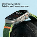 xDfind 尼龍野徑降落傘扣錶帶，適用於 Apple Watch 42 / 44 / 45 / 46 / 49mm，適用於 Apple Watch 38 / 40 / 41 / S11 42mm