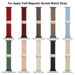 xDfind 尼龍斜紋磁扣錶帶，適用於 Apple Watch 42 / 44 / 45 / 46 / 49mm，適用於 Apple Watch 38 / 40 / 41 / S11 42mm