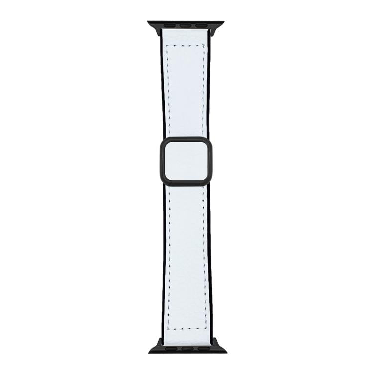 xDfind 荔枝紋素皮磁扣錶帶，適用於 Apple Watch 42 / 44 / 45 / 46 / 49mm，適用於 Apple Watch 38 / 40 / 41 / S11 42mm