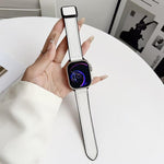 xDfind 荔枝紋素皮磁扣錶帶，適用於 Apple Watch 42 / 44 / 45 / 46 / 49mm，適用於 Apple Watch 38 / 40 / 41 / S11 42mm