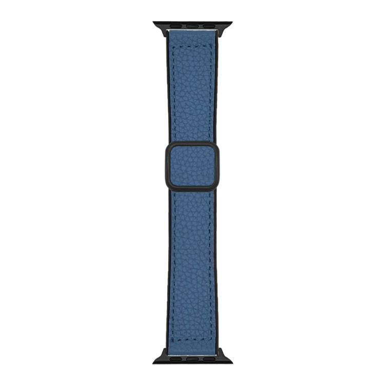 xDfind 荔枝紋素皮磁扣錶帶，適用於 Apple Watch 42 / 44 / 45 / 46 / 49mm，適用於 Apple Watch 38 / 40 / 41 / S11 42mm