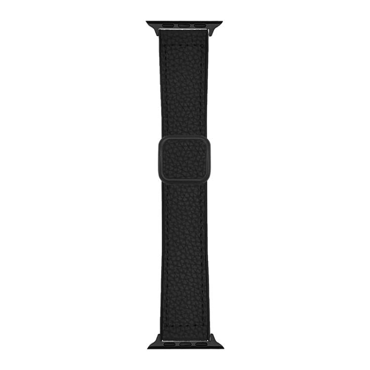 xDfind 荔枝紋素皮磁扣錶帶，適用於 Apple Watch 42 / 44 / 45 / 46 / 49mm，適用於 Apple Watch 38 / 40 / 41 / S11 42mm