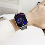 xDfind 荔枝紋素皮磁扣錶帶，適用於 Apple Watch 42 / 44 / 45 / 46 / 49mm，適用於 Apple Watch 38 / 40 / 41 / S11 42mm