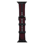 xDfind 火焰混合尼龍編織矽膠錶帶，適用於 Apple Watch 42 / 44 / 45 / 46 / 49mm，適用於 Apple Watch 38 / 40 / 41 / S11 42mm