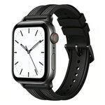 xDfind 火焰混合尼龍編織矽膠錶帶，適用於 Apple Watch 42 / 44 / 45 / 46 / 49mm，適用於 Apple Watch 38 / 40 / 41 / S11 42mm