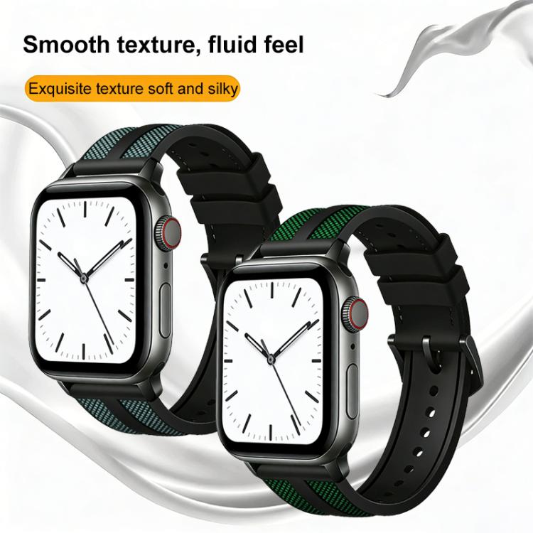 xDfind 火焰混合尼龍編織矽膠錶帶，適用於 Apple Watch 42 / 44 / 45 / 46 / 49mm，適用於 Apple Watch 38 / 40 / 41 / S11 42mm