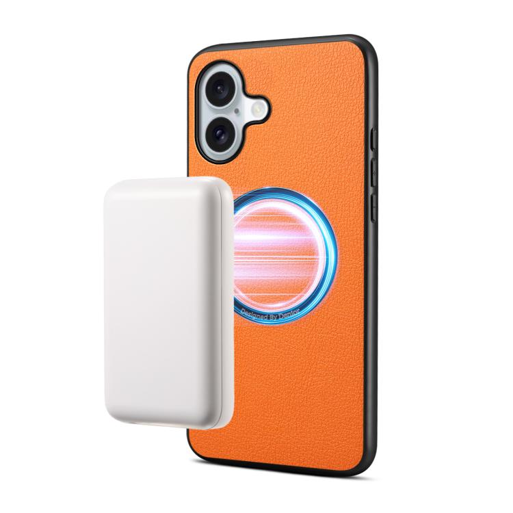 Denior A08 PU 素食皮革小牛皮紋理磁吸手機殼，適用於 iPhone 17 Pro Max，iPhone 17 Pro，iPhone 17，iPhone Air