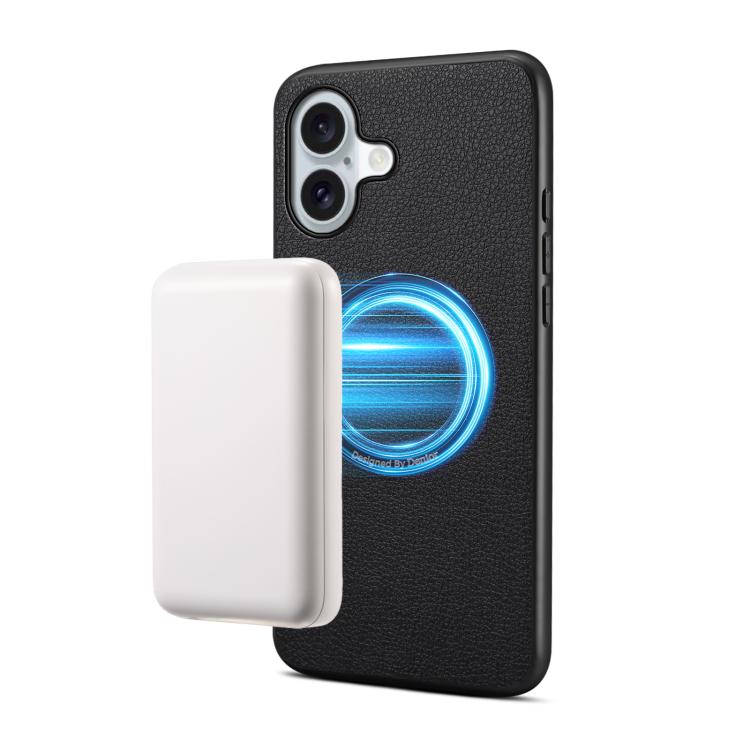 Denior A08 PU 素食皮革小牛皮紋理磁吸手機殼，適用於 iPhone 17 Pro Max，iPhone 17 Pro，iPhone 17，iPhone Air