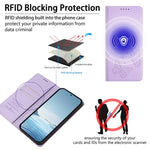 強力磁性雙蝶形RFID素皮手機殼，適用於iPhone Air、iPhone 16 Pro Max、iPhone 16 Pro、iPhone 16 Plus