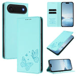 強力磁性雙蝶形RFID素皮手機殼，適用於iPhone Air、iPhone 16 Pro Max、iPhone 16 Pro、iPhone 16 Plus