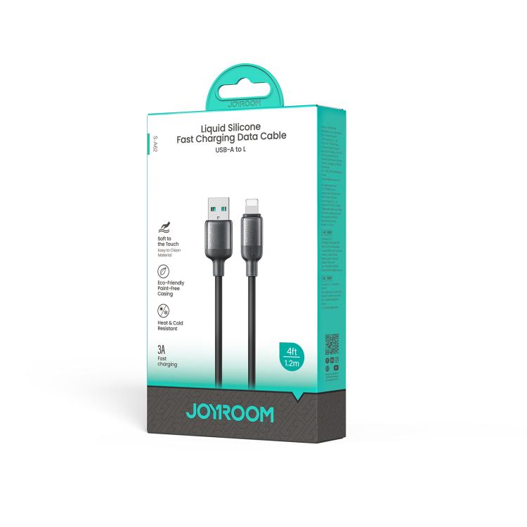 JOYROOM S-A62 活力系列 3A USB-A 轉 8 Pin 快充數據線，長度：1.2m，USB-A 轉 8 Pin