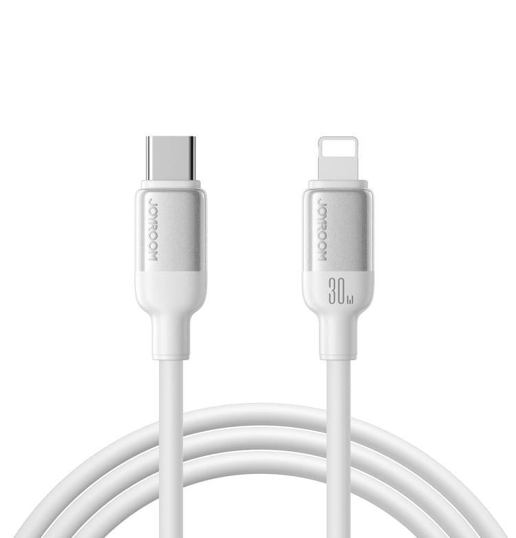 JOYROOM S-A62 活力系列 30W USB-C / Type-C 轉 8 Pin 快充數據線，長度：1.2m，USB-C / Type-C 轉 8 Pin