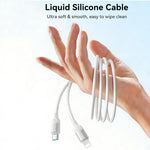 JOYROOM S-A62 活力系列 30W USB-C / Type-C 轉 8 Pin 快充數據線，長度：1.2m，USB-C / Type-C 轉 8 Pin