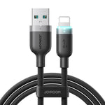 JOYROOM S-A63 StarWay 系列 1.2m 3A USB-A 轉 8 Pin 自動斷電快充數據線，USB-A 轉 8 Pin