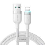 JOYROOM S-A63 StarWay 系列 1.2m 3A USB-A 轉 8 Pin 自動斷電快充數據線，USB-A 轉 8 Pin