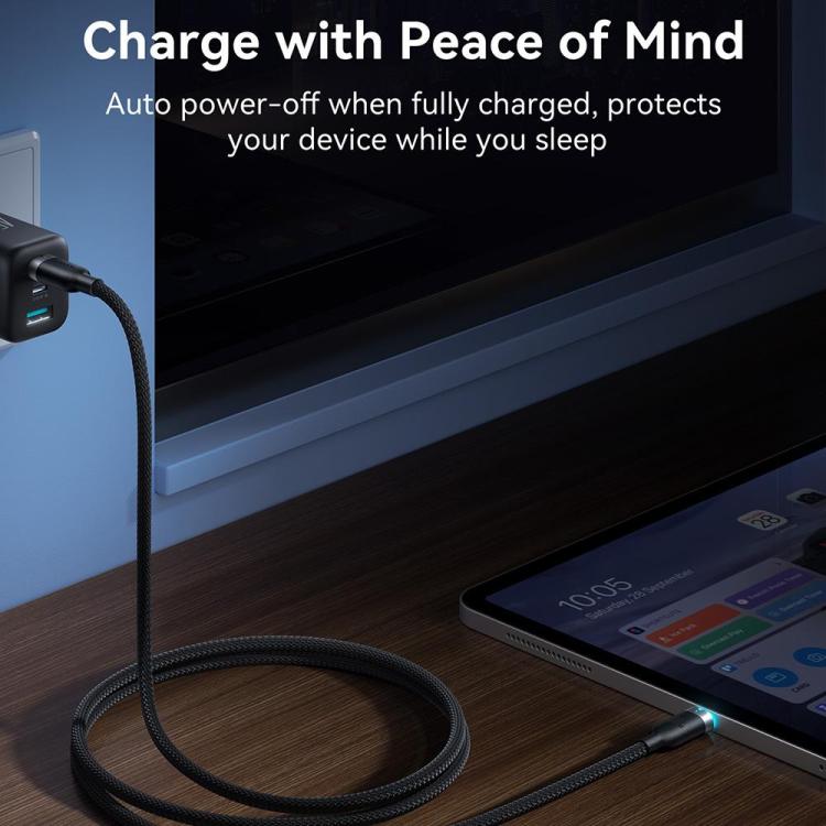 JOYROOM S-A63 StarWay 系列 1.2m 3A USB-A 轉 8 Pin 自動斷電快充數據線，USB-A 轉 8 Pin