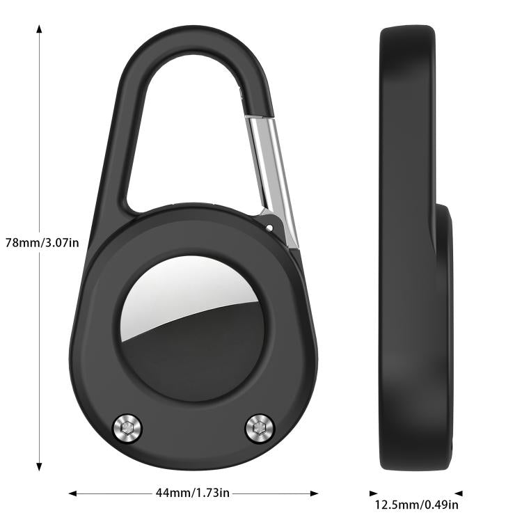 XDcase 戶外登山扣鑰匙圈防水保護殼，適用 AirTag 第二代 / 第一代
