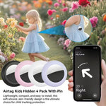 XDcase 矽膠防水保護殼附針，1個（黑色）、1個（白色）、1個（紅色）、1個（藍色）、1個（粉紅色）、1個（薄荷綠）、1個（紫色）、1個（透明螢光）