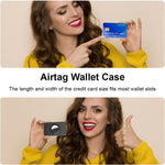 XDcase 超薄錢包卡片設計 TPU 保護殼，適用 AirTag 第二代 / 第一代