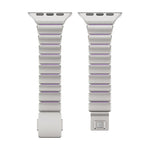 單珠腰部不鏽鋼諾曼磁扣錶帶，適用於 Apple Watch 46mm / 49mm / 45mm / 44mm，適用於 Apple Watch 42mm / 41mm / 40mm / 38mm