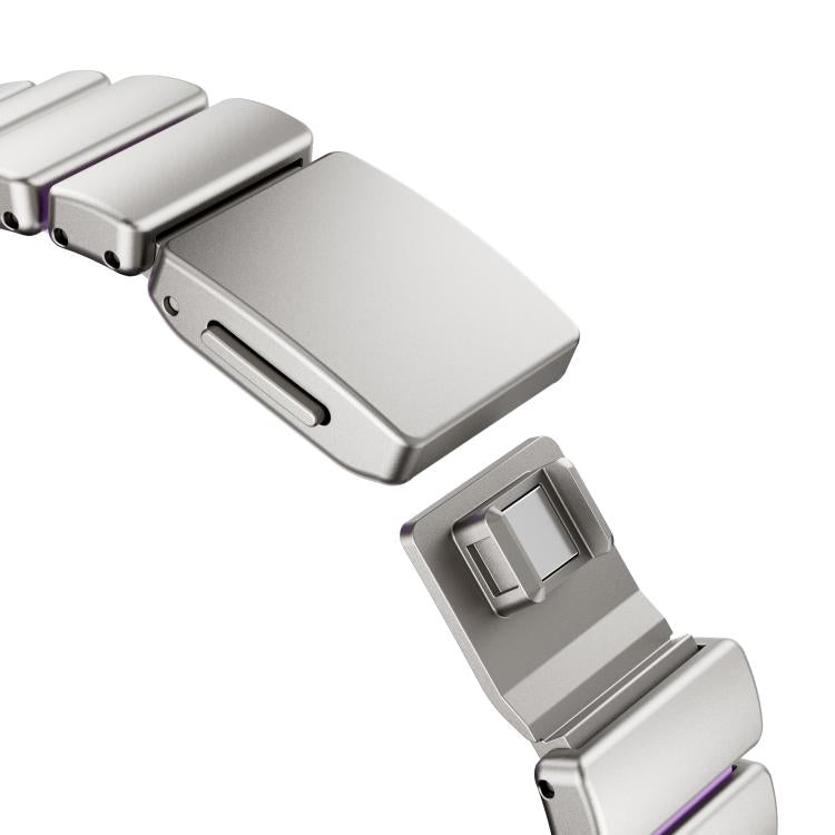 單珠腰部不鏽鋼諾曼磁扣錶帶，適用於 Apple Watch 46mm / 49mm / 45mm / 44mm，適用於 Apple Watch 42mm / 41mm / 40mm / 38mm