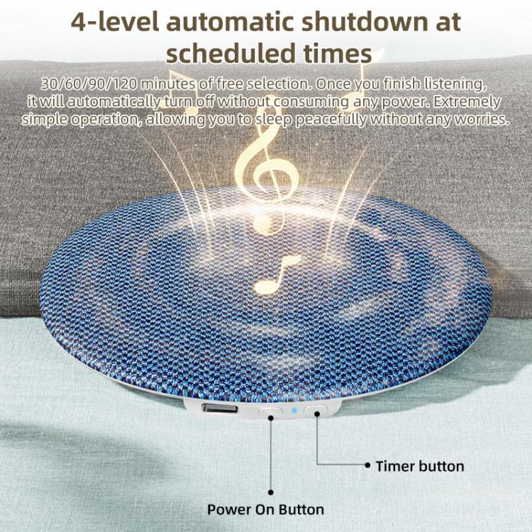 X5 Pro 超薄枕頭聲音機，睡眠白噪音無線藍牙揚聲器
