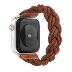 彈性織布錶帶，適用 Apple Watch Series 6 & SE & 5 & 4 44mm / 3 & 2 & 1 42mm，長度 160mm