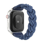 彈性織布錶帶，適用 Apple Watch Series 6 & SE & 5 & 4 44mm / 3 & 2 & 1 42mm，長度 160mm