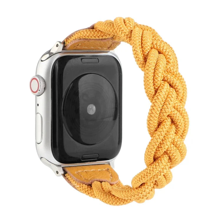 彈性織布錶帶，適用 Apple Watch Series 6 & SE & 5 & 4 44mm / 3 & 2 & 1 42mm，長度 160mm