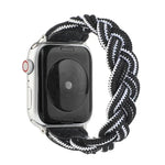 彈性織布錶帶，適用 Apple Watch Series 6 & SE & 5 & 4 44mm / 3 & 2 & 1 42mm，長度 160mm