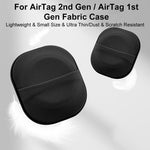 XDcase 彈性布料背膠卡片設計保護套，適用於 AirTag 第二代 / 第一代